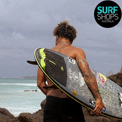 Creatures Of Leisure | Eco Black Speckle Lime PROTO™ 1.4 | Surfing Deck Grip | Traction Pad | - Image 5