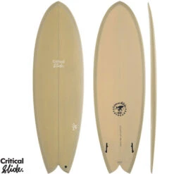 Critical Slide | The Angler | Twin Fin Fish | Fibreglass | Twin Fin FCSII Setup | Fast And Loose