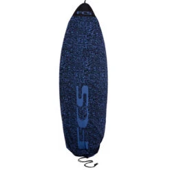 FCS Funboard | Retro | Fish | Stretch Surfboard Cover | Board Sock | Stone Blue