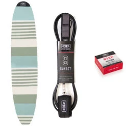 Entry Level Surfboard Longboard Package | Multiple Colours / Sizes | Ocean And Earth