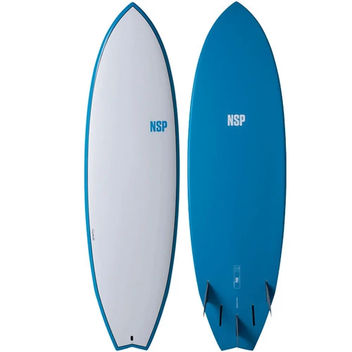 Fish | Elements HDT | 5 Fin Setup | NSP Surfboards | Funboards - Image 2