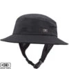Bingin Soft Peak Surf Hat | Dark | Sun Protection | Ocean And Earth | Surfing Hat With Chin Strap