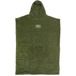 Men's Corp Hooded Towel Poncho | Military | Guys Surf Beach Poncho | Ocean And Earth
