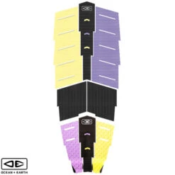 Ocean And Earth | Dakoda Walters Full Deck Pad | Multicolour | Surfboard Deck Grip | Surfing Front Foot + Tail Pad | Surf Traction Pad |