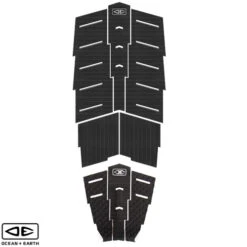 Ocean And Earth | Dakoda Walters Full Deck Pad | Black | Surfboard Deck Grip | Surfing Front Foot + Tail Pad | Surf Traction Pad |