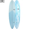 8'6" Happy Hour Surfboard | Ocean And Earth | Epoxy Softboard | Mid-Length | Full Nose And Pulled In Pin - Supreme Funboard