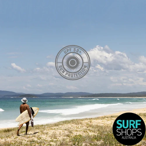 Men's Indo Stiff Peak Surf Hat | Grey Bone | Sun Protection For Surfing | Ocean And Earth - Image 3