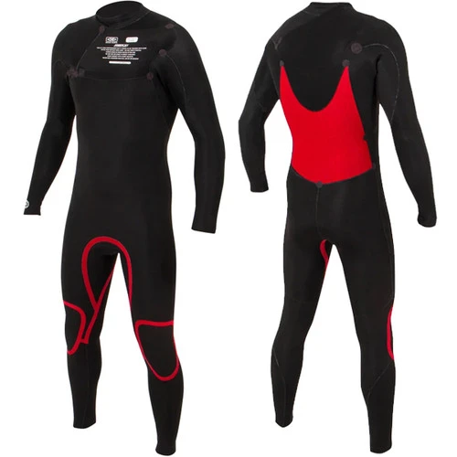 Free-Flex Wetsuit Steamer 3:2mm | Chest Zip | Full Surfing Wetsuit | Ocean And Earth | Mens - Image 2