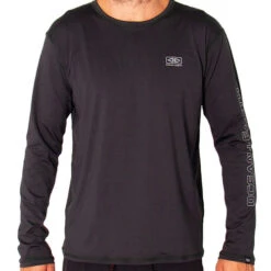 Ocean And Earth | Surf Shirt Graphite | Long Sleeve | Rash Vest | Loose Fit | Beach And Water Activities