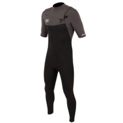 Free Flex Short Sleeve 2mm Steamer | Mens | Ocean And Earth | Chest Zip | Surfing Wetsuit