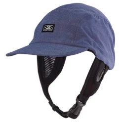 Ulu Blue Surf Cap | Hat For Surfing | Adjustable Chin Strap | Ocean And Earth