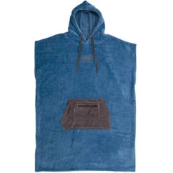 Ocean And Earth | Daybreak Blue Hooded Towel Poncho | Guys Surf Poncho