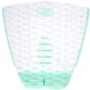 Tyler Wright Tail Pad | White/Mint | Surfboard Deck Grip | Ocean And Earth | Traction Pad | Surfing Tailpad