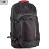 Ocean And Earth | Bells & Whistles Backpack 75L | Black | Extra Large Surfers Touring Backpack
