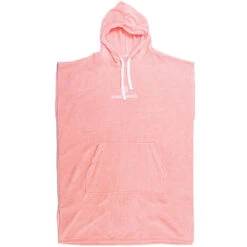 Ladies Shell Hooded Beach Towel Surf Poncho | Pink | Womens | Ocean And Earth