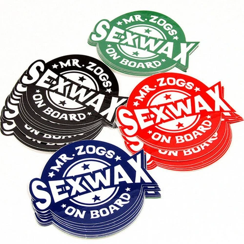 Sex Wax Stickers | On Board | Mr Zogs Stickers | Multiple Colours Available