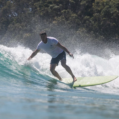 Sleepwalker Longboard | Fibreglass | Single Fin Setup | NSP Surfboards | Classic Style Malibu - Image 5