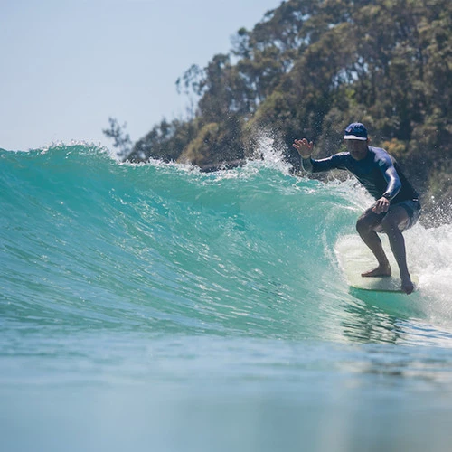 Sleepwalker Longboard | Fibreglass | Single Fin Setup | NSP Surfboards | Classic Style Malibu - Image 6