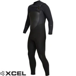 XCEL | Drylock Wetsuit 3:2mm | Chest Zip | Black | XCEL Australia | Surfing Wetsuits | Steamer | Newest Release | Low Stock