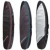 Double Compact Shortboard Travel Cover | Padded Board Bag | 1 To 2 Surfboards