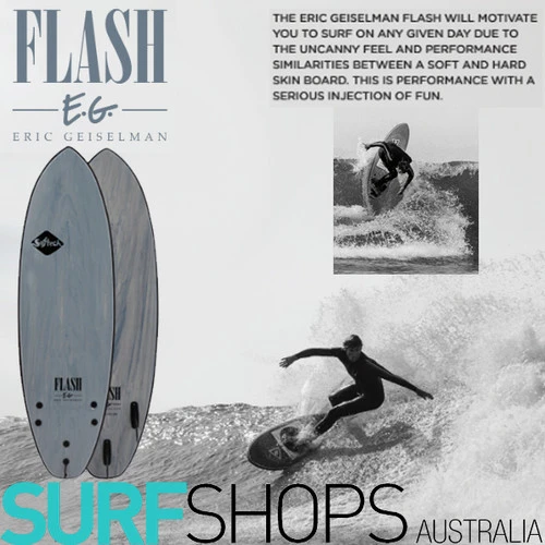 Flash Funboard | Eric Geiselman | Softech | Softboard | Foam Surf Board | Learners To Advanced - Image 3