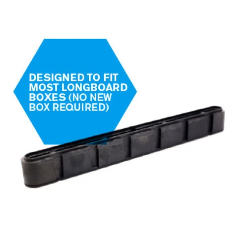 FCSII Connect | Longboard Fin | Red | Performance Glass | Single Fin For Malibu - Image 4