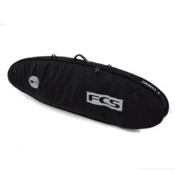 Travel 1 Funboard Cover | FCS | Suits 1 Fish Or Retro Wide Surfboard | Board Bag | Surf Travel Essentials | Highest Protection Level