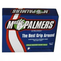 Cold Water Surf Wax 90g | Mrs Palmers Surfboard Wax |