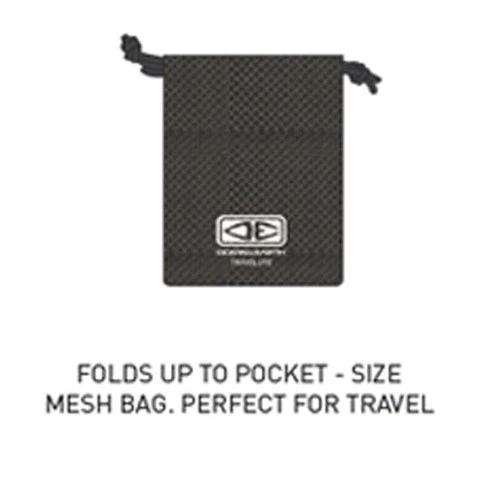 Ocean And Earth Travel Lite Towel | Black | Compact Beach Towel - Image 2