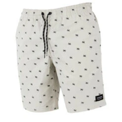 Saturn Palms Elastic Waist Short With Drawstring | Carve | Casual Shorts | Surf Wear | Beach Clothes For Surfers