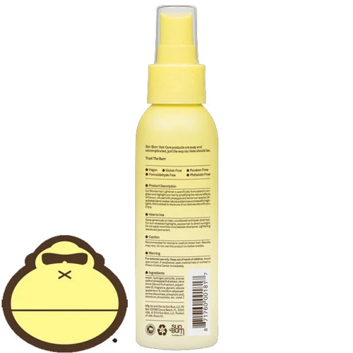 Sun Bum Blonde Hair Lightener | 118ml | Permanent Results | Sun Kissed Surf Hair | Sunbum Australia - Image 2