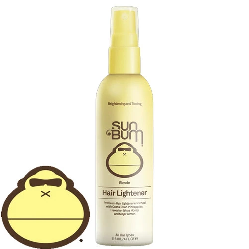 Sun Bum Blonde Hair Lightener | 118ml | Permanent Results | Sun Kissed Surf Hair | Sunbum Australia