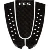 T-3 Pin Tail Pad | FCS | Black | Surfboard Tail Pad | Deck Grip Suits Pint Tail Boards| Traction Pad | FCSII
