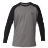 Youth Ventx Tyler Long Sleeve UV Surf Tee | Grey / Black | Groms | Kids